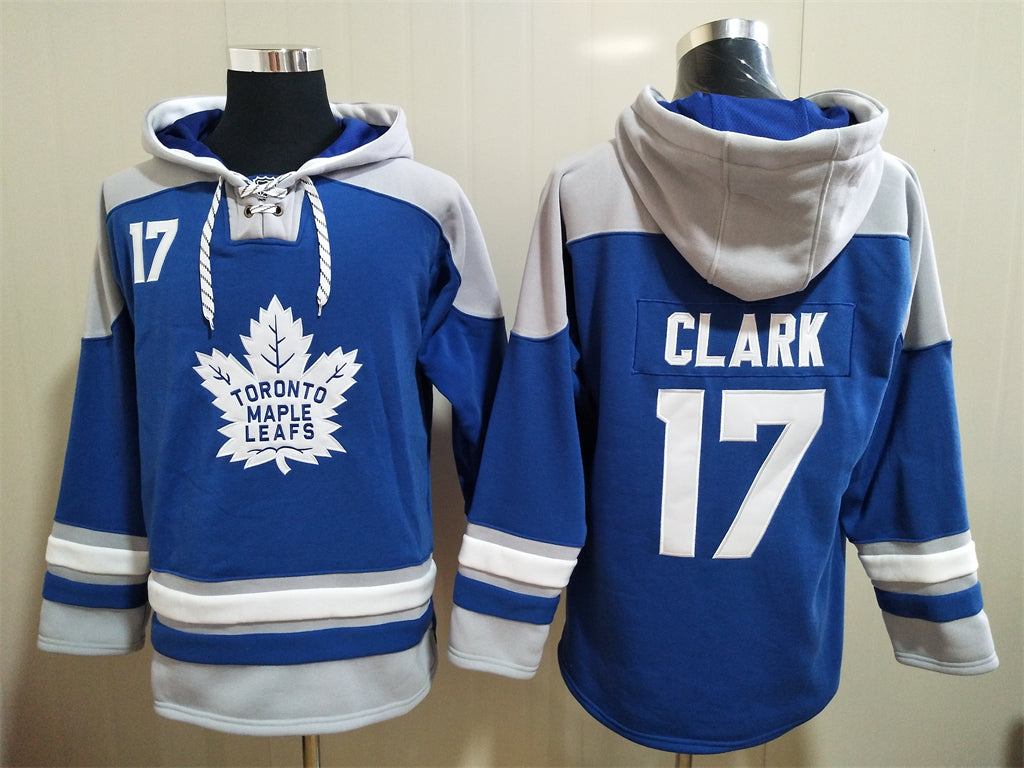 Toronto Maple Leafs Hoodie #17 CLARK