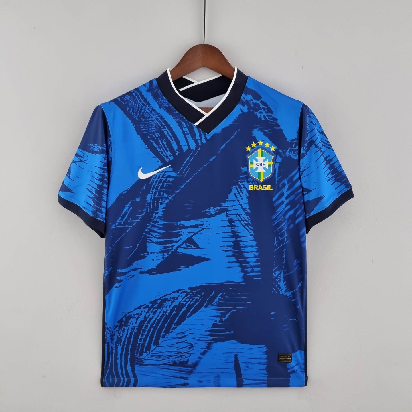 2022 Brazil Classic Blue Soccer Jersey