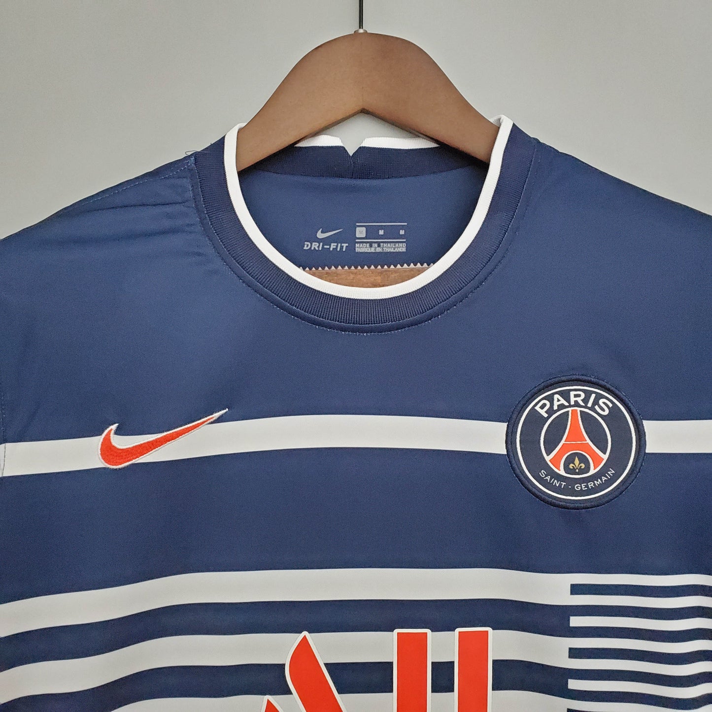 2021/2022 Psg Paris Saint-Germain Training Wear White And Blue