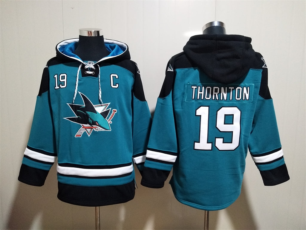 San Jose Sharks Kapuzenpullover #19 THORNTON