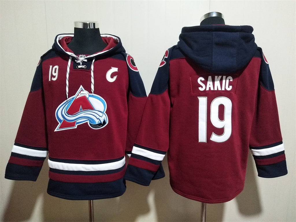 Colorado Avalanche Hoodie #19 SAKIC