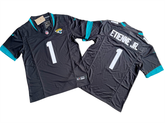 Jacksonville Jaguars 1# Travis Etienne Jr  Vapor F.U.S.E. Limited Jersey