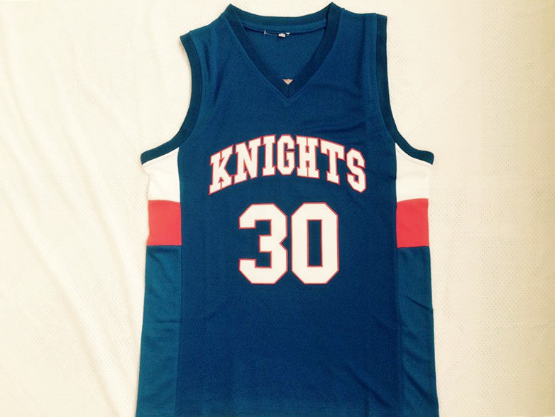 Curry No. 30 High School Blue Jersey