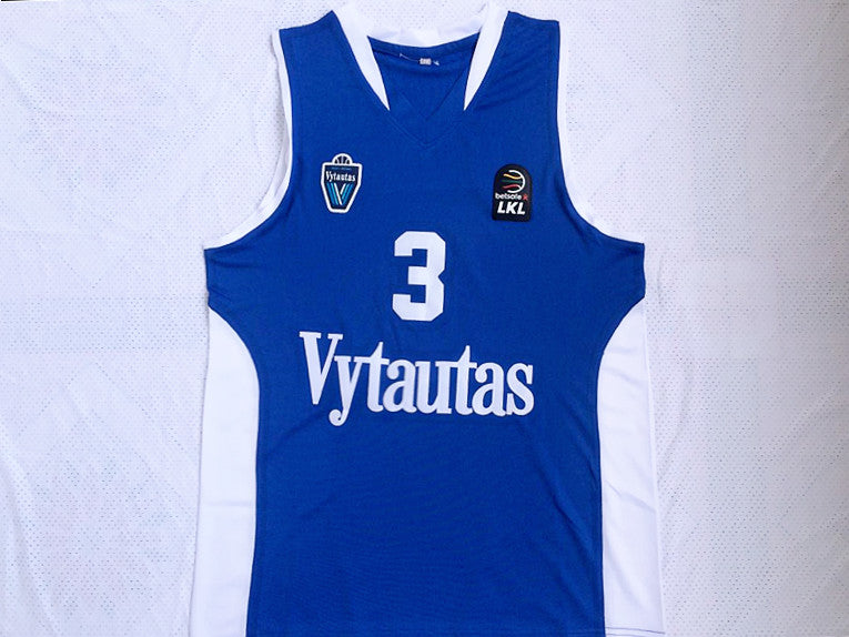 LiTaoyuan League No. 3 LiAngelo Ball new fabric blue jersey