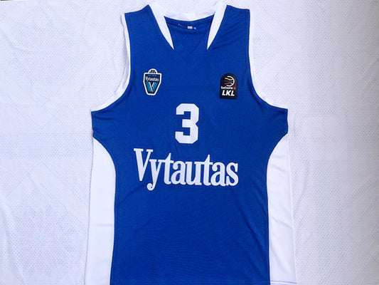 LiTaoyuan League No. 3 LiAngelo Ball new fabric blue jersey