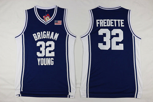 NCAA Dark Blue 32# [Brigham Young University Jimmer Fredette]