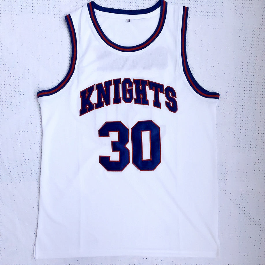 Curry No. 30 High School White Jersey