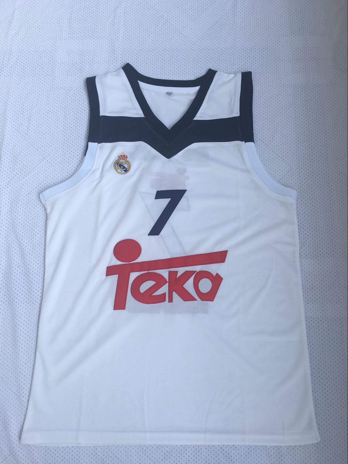 Euroleague No. 7 Luka Doncic white jersey