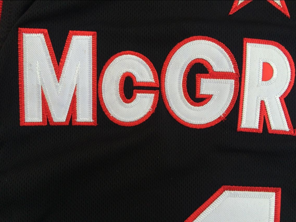 NCAA Mount Zion Christian College No. 1 McGrady Black University Edition Jersey