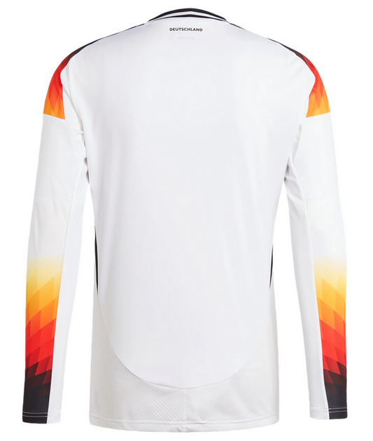 GERMANY EURO CUP HOME WHITE JERSEY 2024 LONG SLEEVE