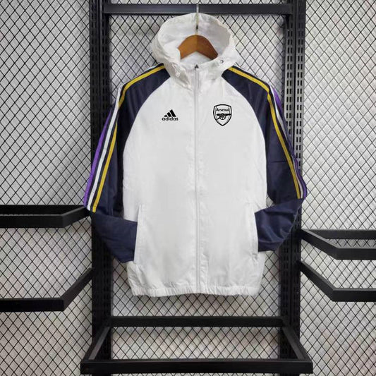 2024 Arsenal White Windbreaker