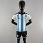 2022 FIFA World Cup Argentina National Team Home Jersey Kids Size