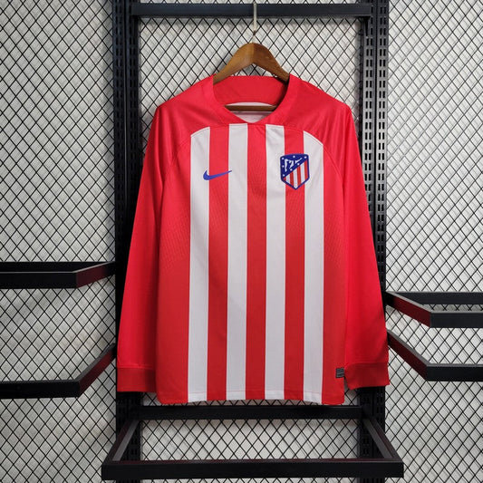 2023/2024 Long Sleeve Atletico Madrid Home1:1 Thai Quality