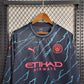 2023/2024 Long Sleeve Manchester City Third Away Football Shirt 1:1 Thai Quality