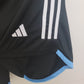 2022 FIFA World Cup Argentina National Team Jersey Home Shorts Black