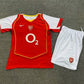 2004/2005 Retro Kids Size Arsenal Home Football Shirt 1:1 Thai Quality