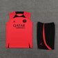 2023/2024 Psg Paris Saint-Germain pre-match training Pink Jersey+Shorts 1:1 Thai Quality