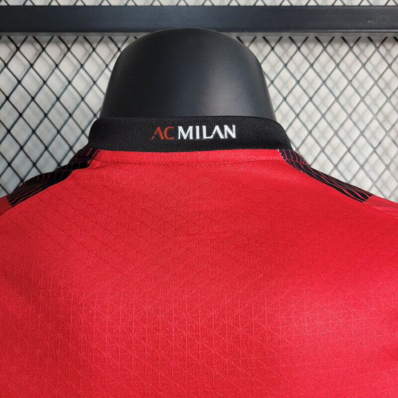 2023/2024 Player Version AC Milan Home Football Shirt 1:1 Thai Quality