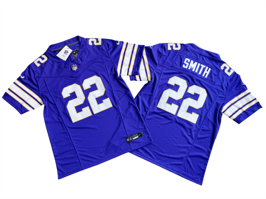 Minnesota Vikings 22# Harrison Smith Vapor F.U.S.E. Limited Jersey