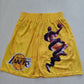 Los Angeles Lakers Kobe Mamba Mental Pants