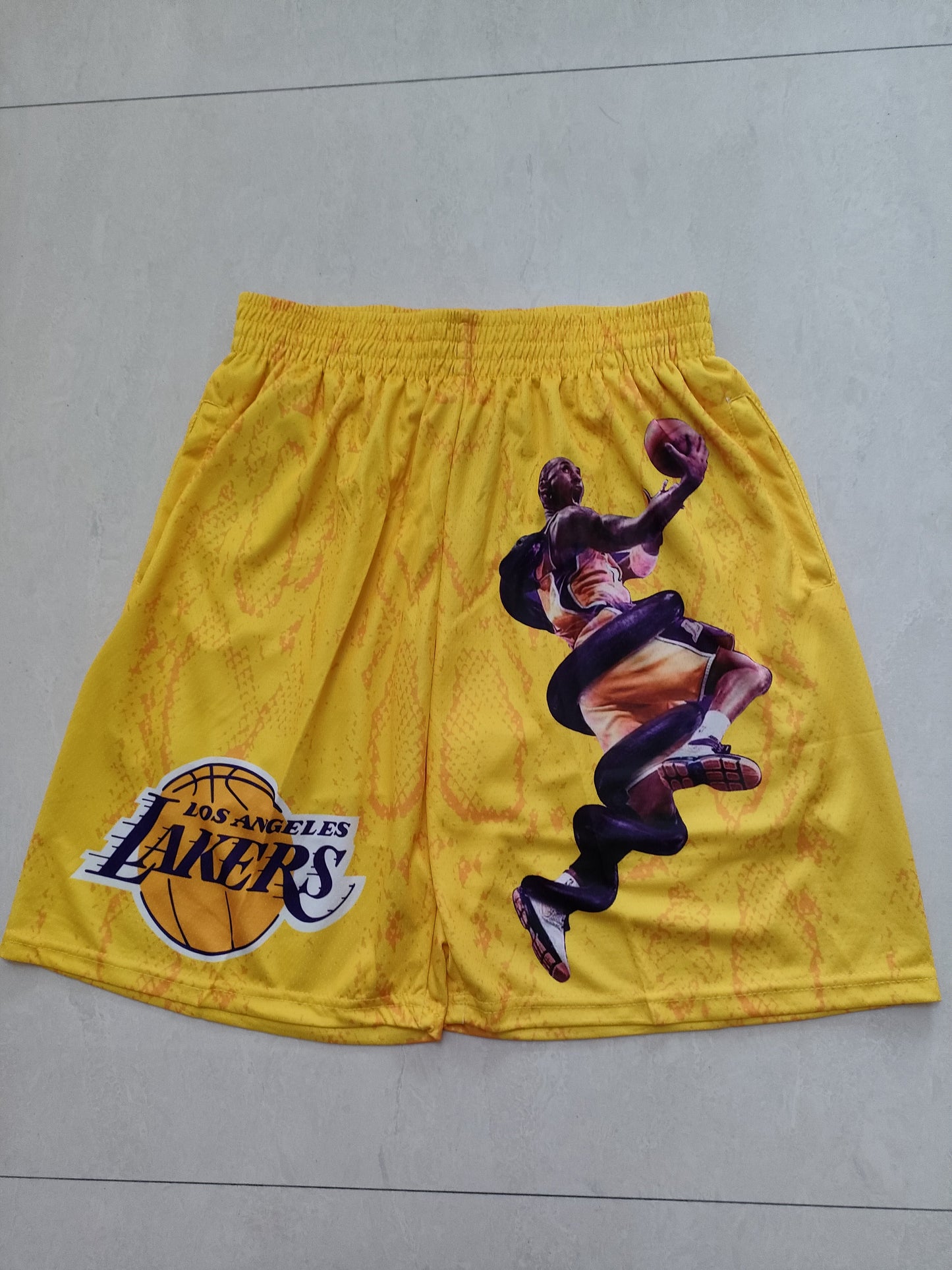 Los Angeles Lakers Kobe Mamba Mental Pants