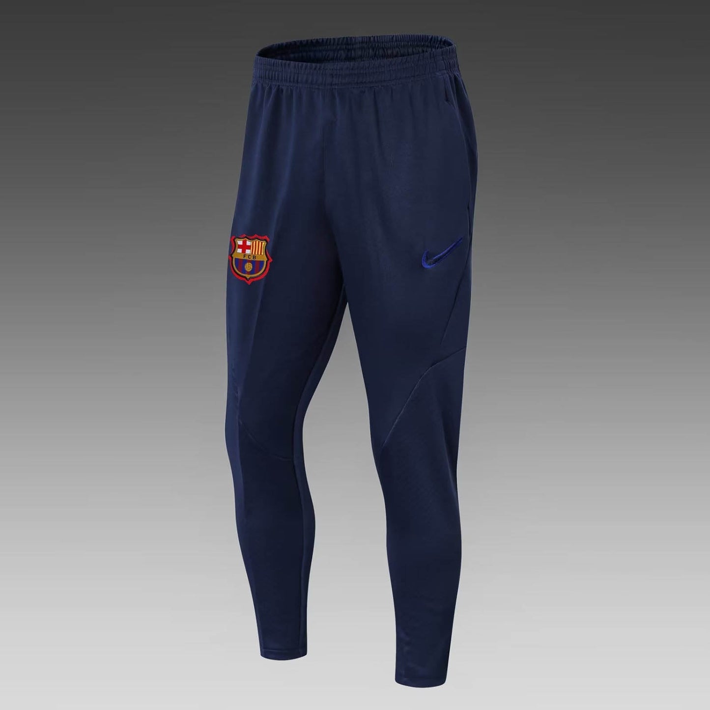 2022/2023 Barcelona Long Zip Jacke Dark Blue Jersey