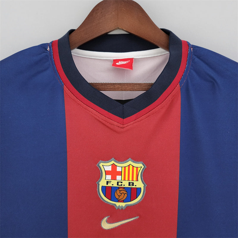 1998/1999 Retro Barcelona Football Shirt Home 1:1 Thai Quality