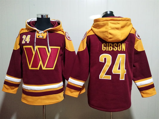 Washington Commander Hoodie #24 GIBSON