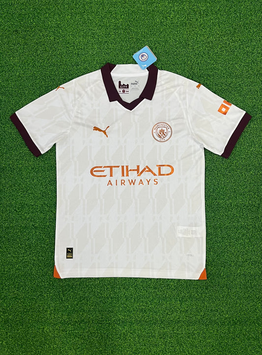 2425 Manchester City Away  jersey Embroidered Fan Edition