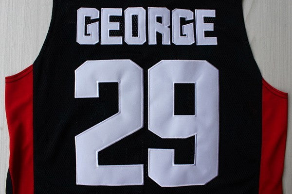 2012 American Dream Team Nr. 29 George Blue besticktes Trikot