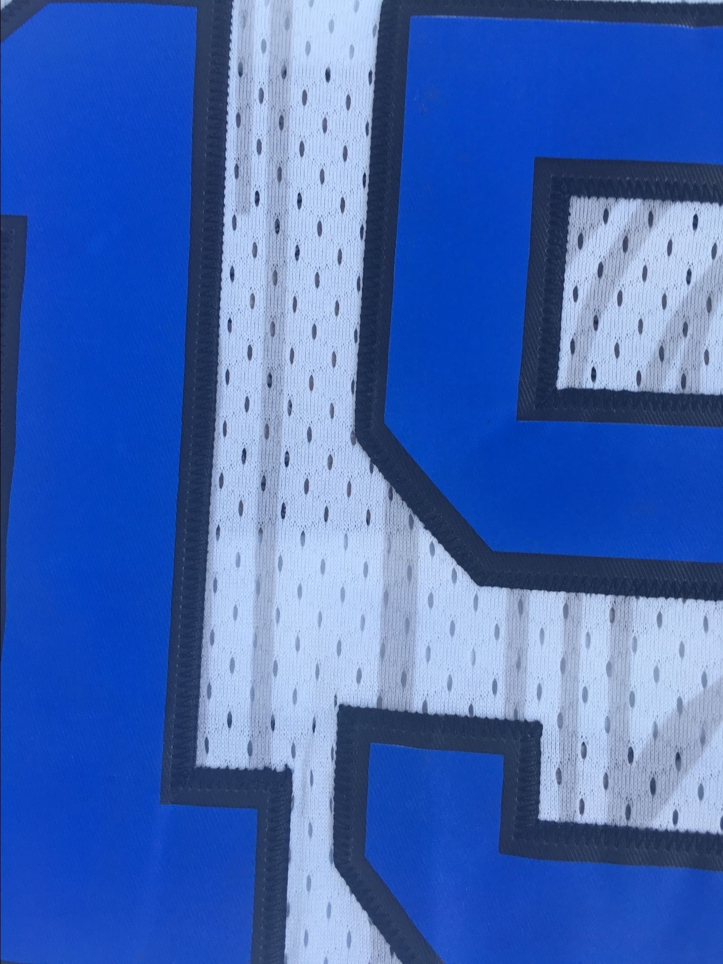 NCAA Duke University No. 15 Jahlil Okafor white embroidered jersey