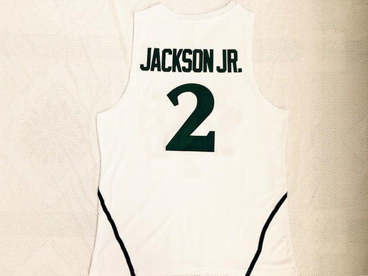 NCAA University of Michigan No. 2  Jaren Jackson white embroidered jersey