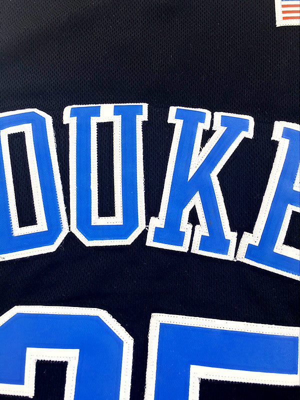 NCAA Duke University No. 35 Marvin Bagley III black embroidered jersey