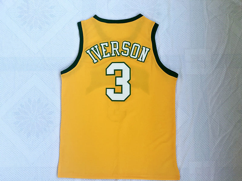 Iverson High School No. 3 Yellow Jersey