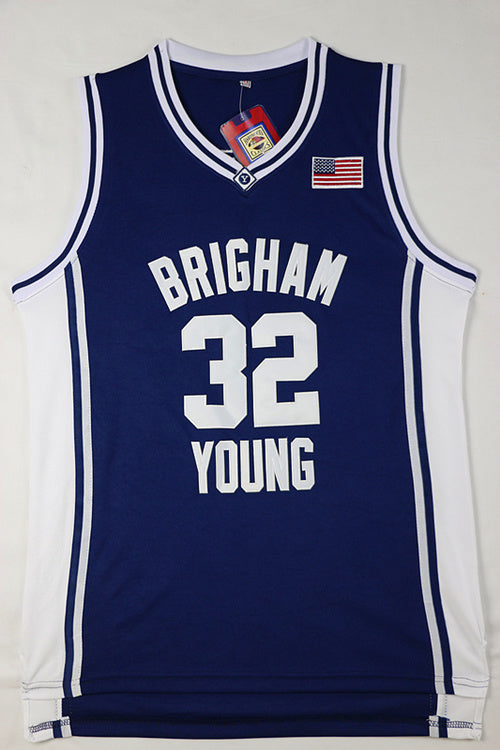 NCAA Dark Blue 32# [Brigham Young University Jimmer Fredette]