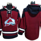 Colorado Avalanche Hoodie Blankoversion