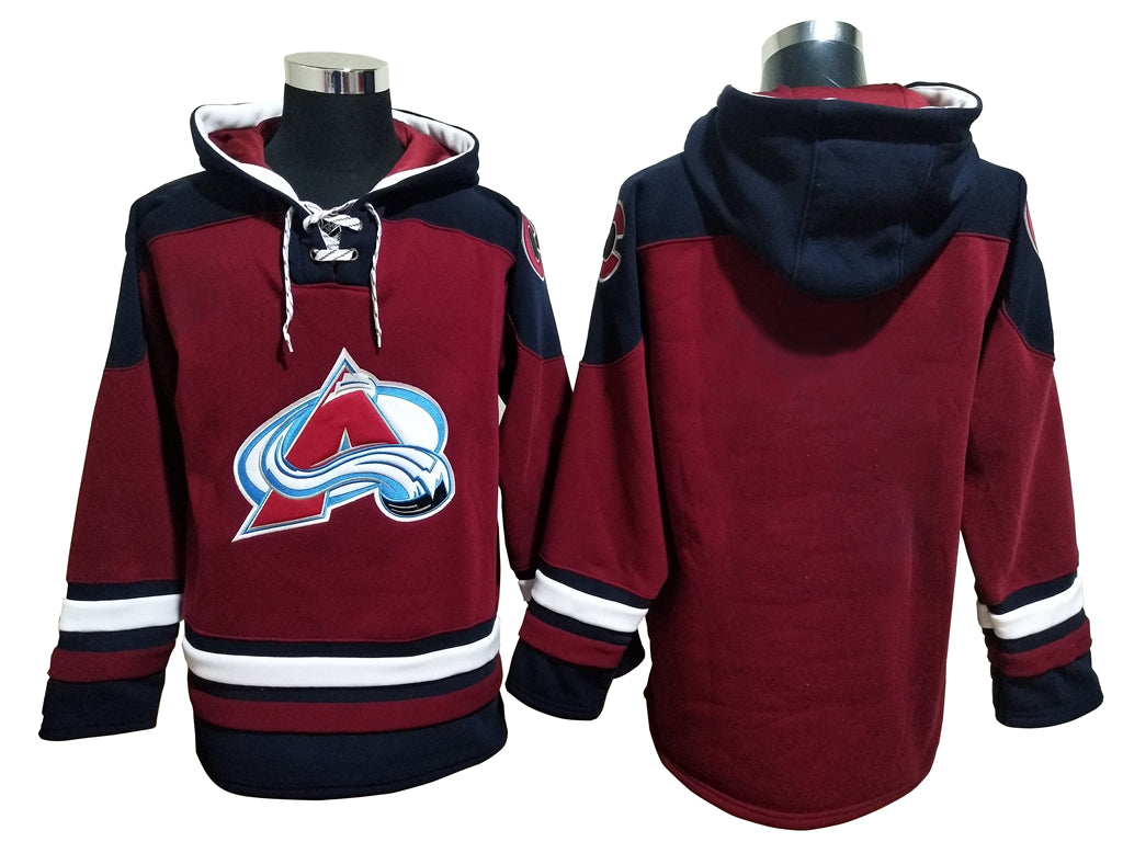 Colorado Avalanche Hoodie Blankoversion