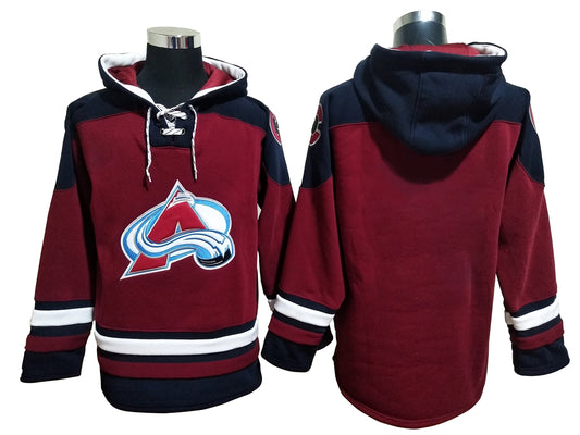 Colorado Avalanche Hoodie Blank Version