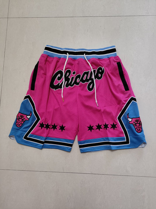 Chicago Bulls pink pocket pants