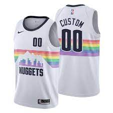 Custom Denver Nuggets City Edition Authentic Jersey