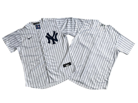 Men's New York Yankees White Home Replica Team Jersey