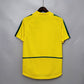 2002 Retro Brazil Soccer Jersey Home