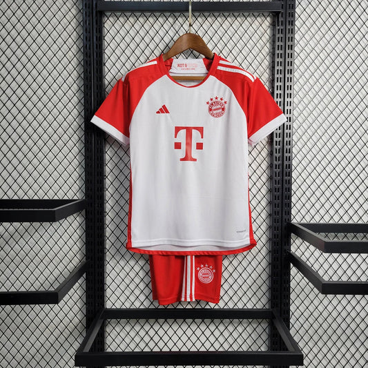 2023/2024 Kids Size Bayern Munich Home Football Jersey 1:1 Thai Quality