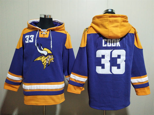 Minnesota Vikings Kapuzenpullover #33 COOK