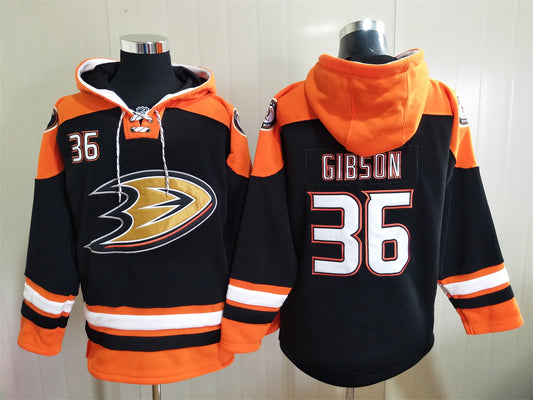 Anaheim Ducks hoodie #36 GIBSON