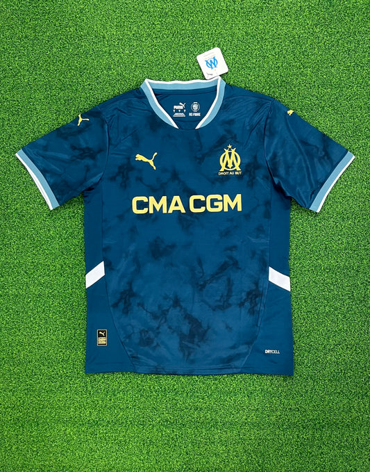 2425 Marseille away  jersey Embroidered Fan Edition