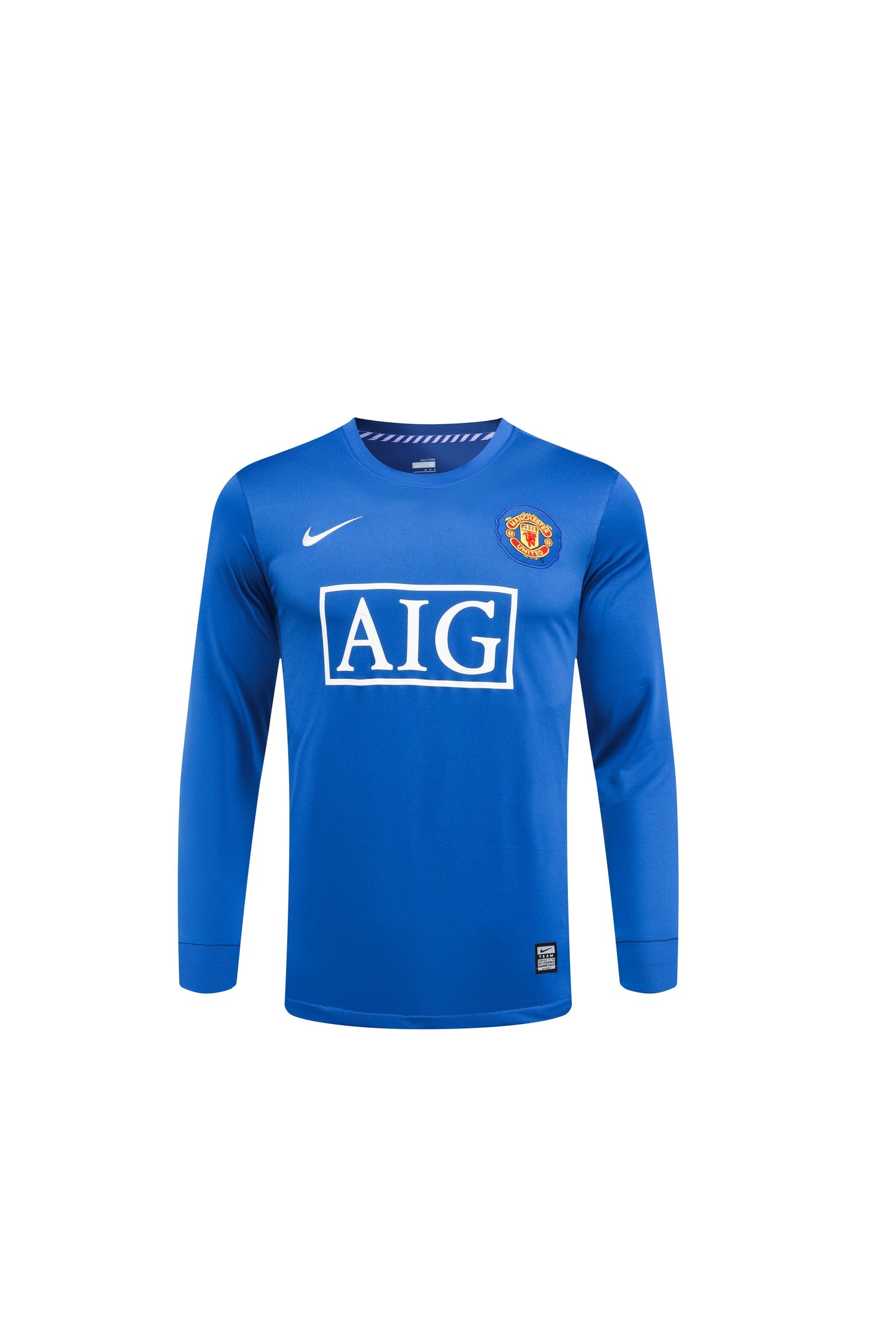 2007/08 season Manchester United long sleeve away shirt