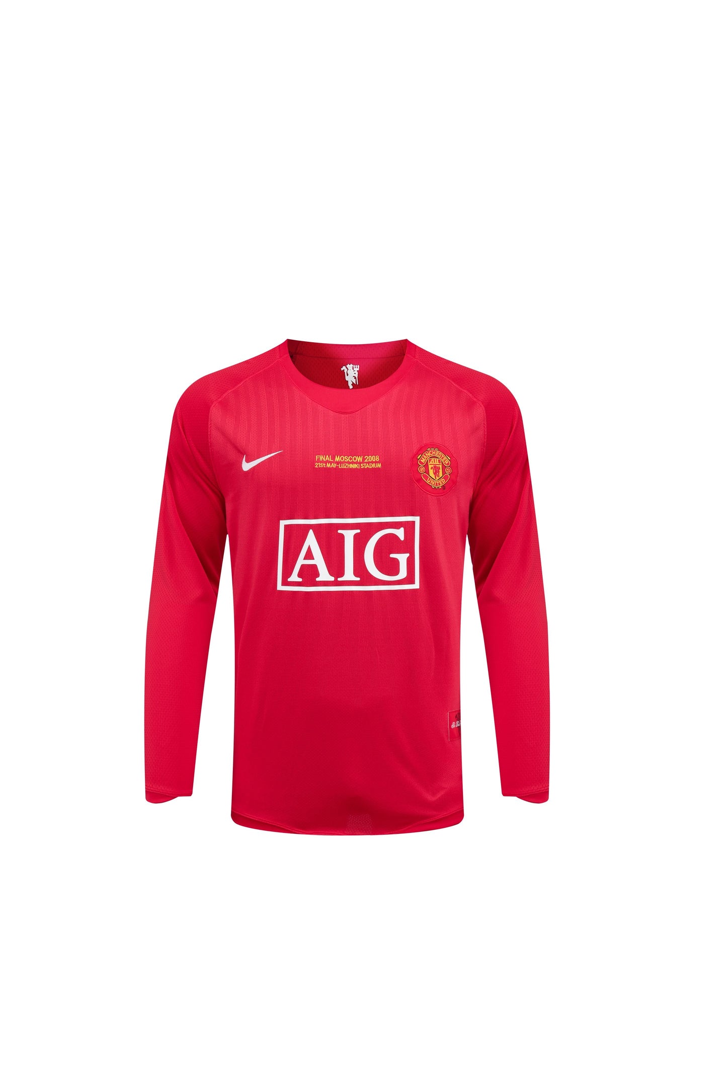 2007/08 season Manchester United long sleeve home shirt