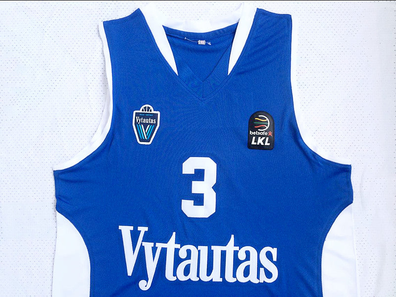 LiTaoyuan League No. 3 LiAngelo Ball new fabric blue jersey