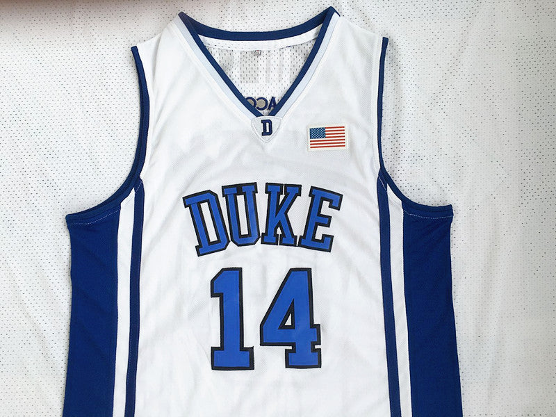 NCAA Duke University No. 14 Ingram White Jersey